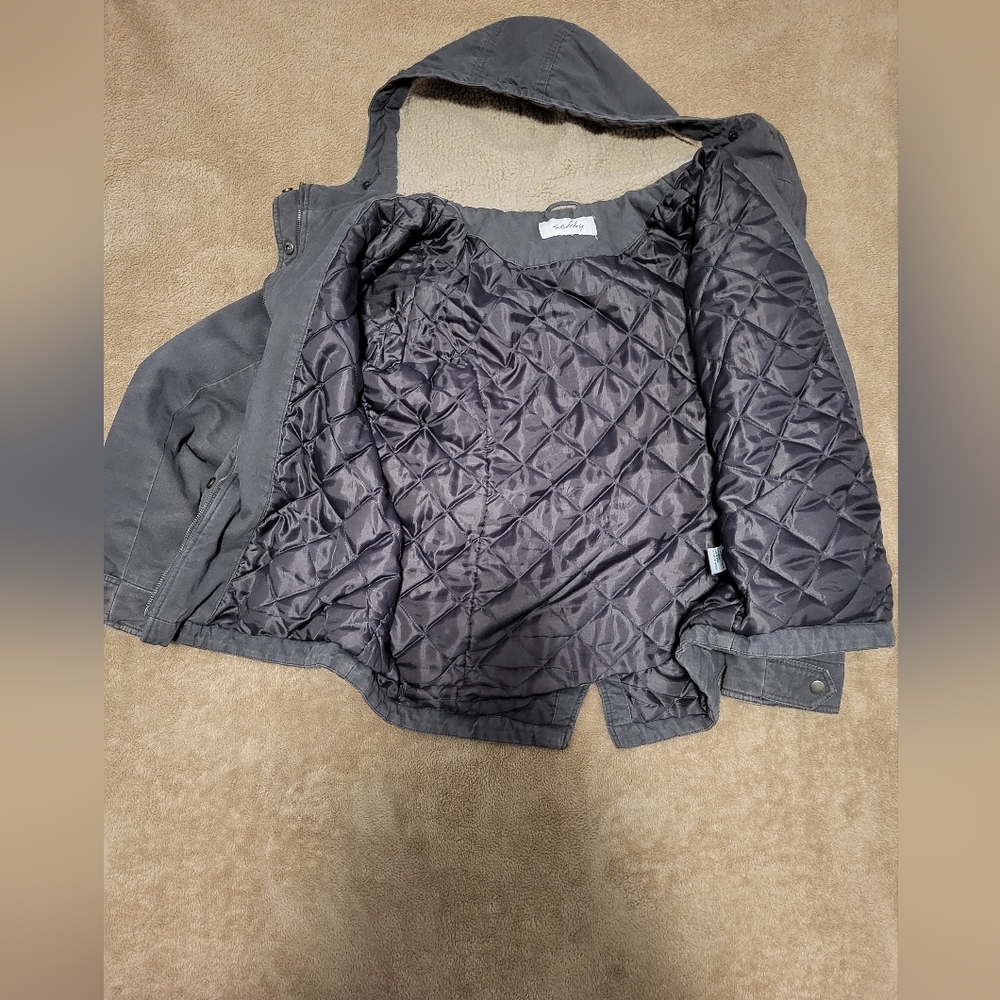 Gray Winter Coat - Picture 3 of 3
